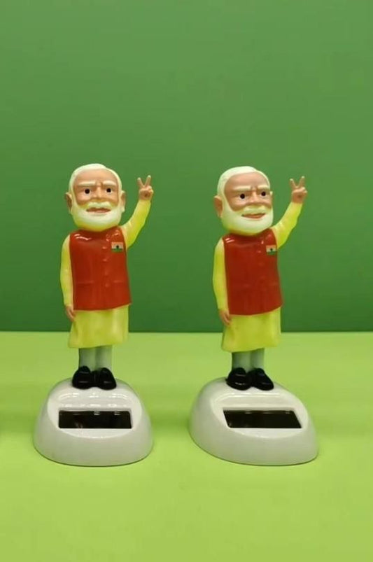 Solar Waving Modi Ji Statue