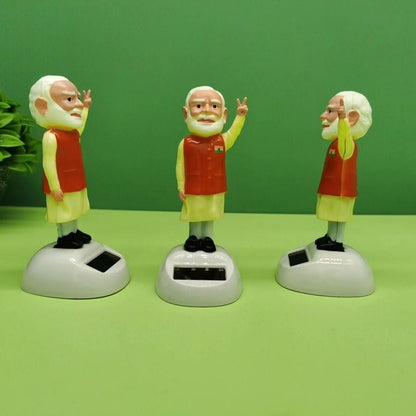 Solar Waving Modi Ji Statue