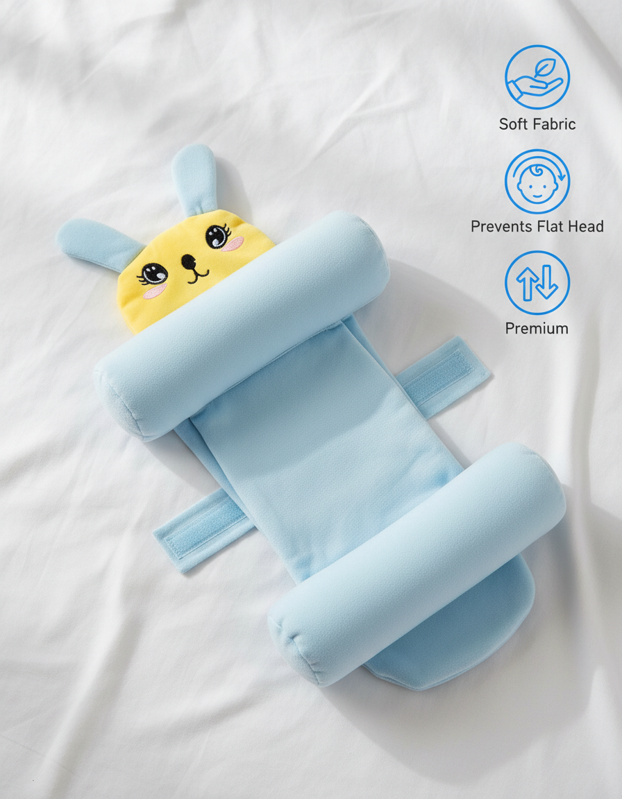 prevent flat head syndrome by evenly distributing pressure across the skull